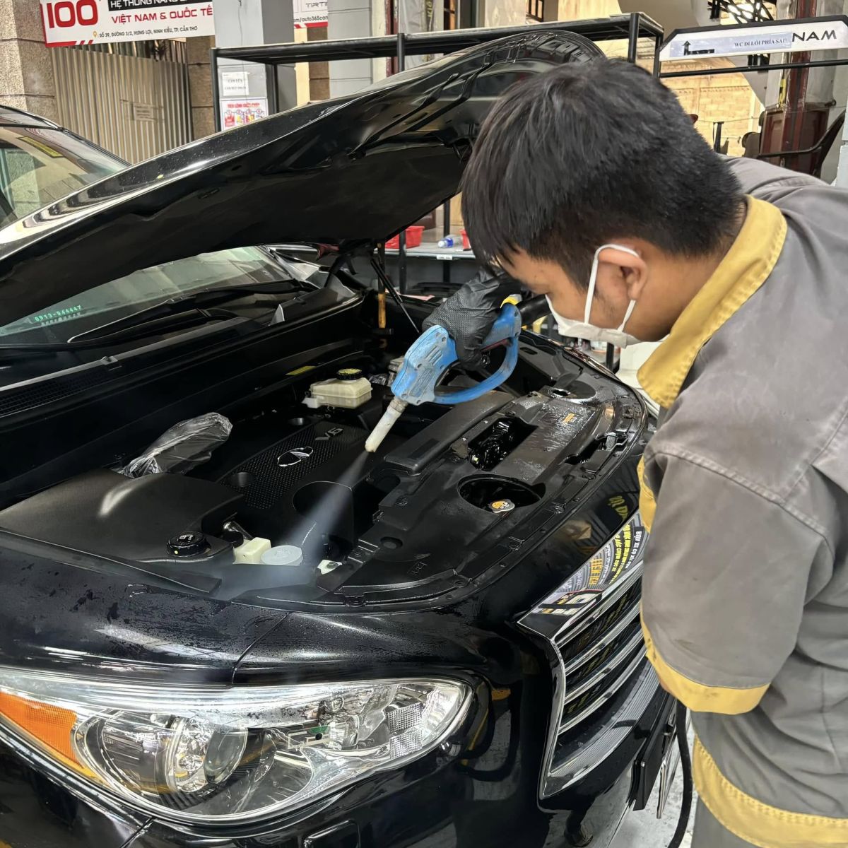 Rửa Xe Hơi Cao Cấp ô tô Cần Thơ