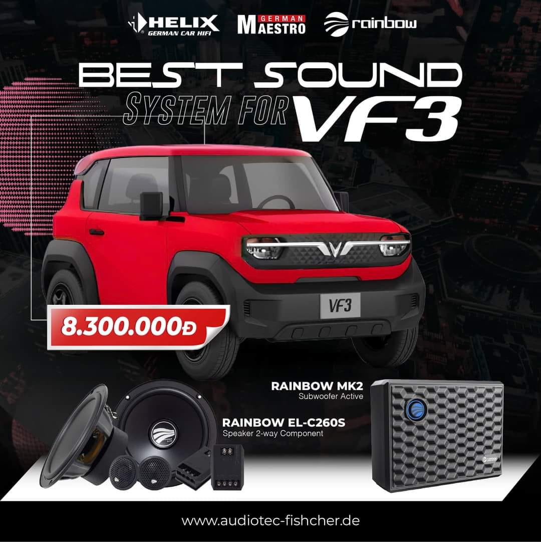 âm thanh cao cấp Vinfast VF3