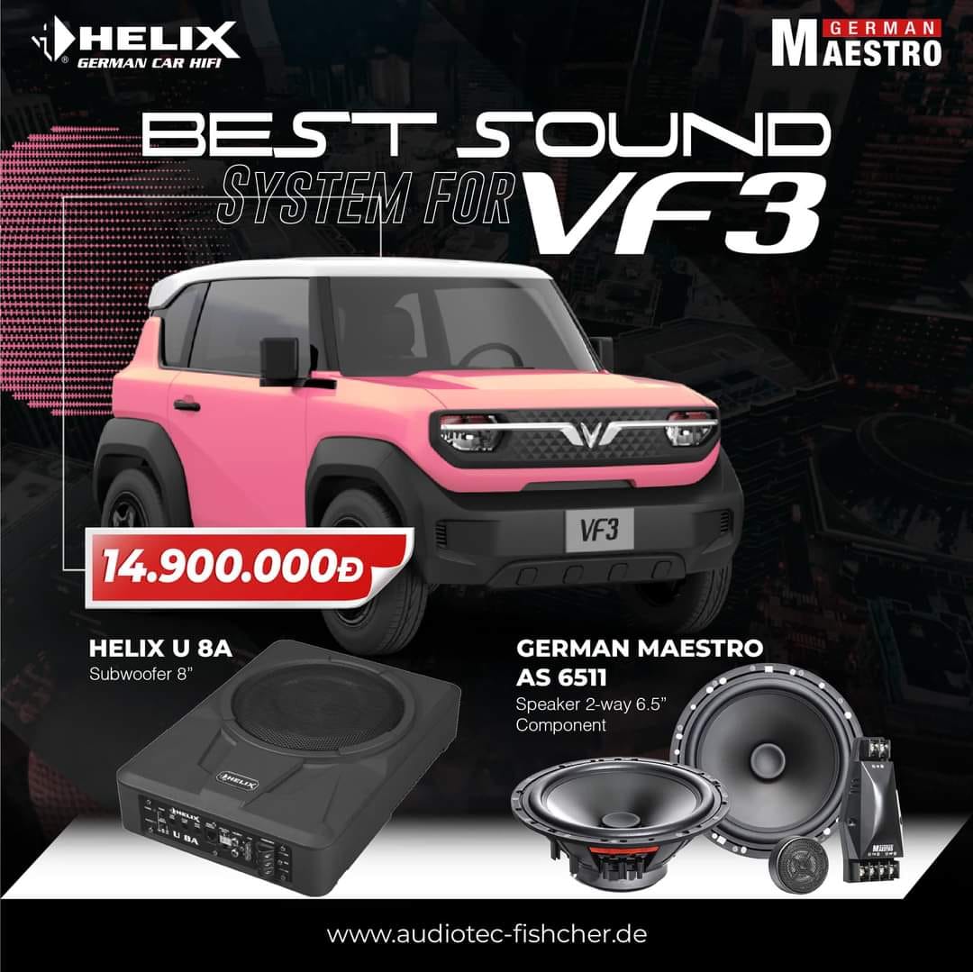 âm thanh cao cấp Vinfast VF3