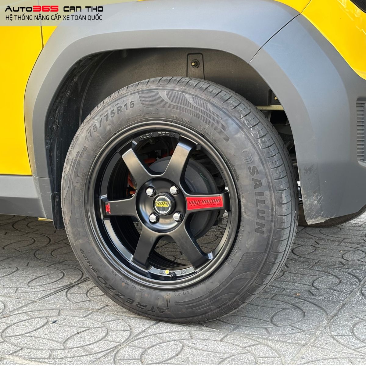 Mâm xe thể thao với thiết kế hiện đại dành cho VinFast VF3