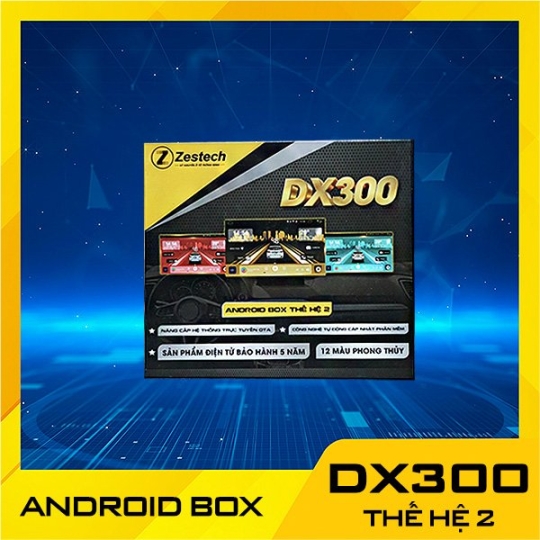 Android Box Zestech DX300 - Thế Hệ 2