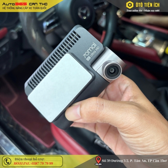 LẮP CAMERA HÀNH TRÌNH 70MAI A800SE CHO MAZDA 6 