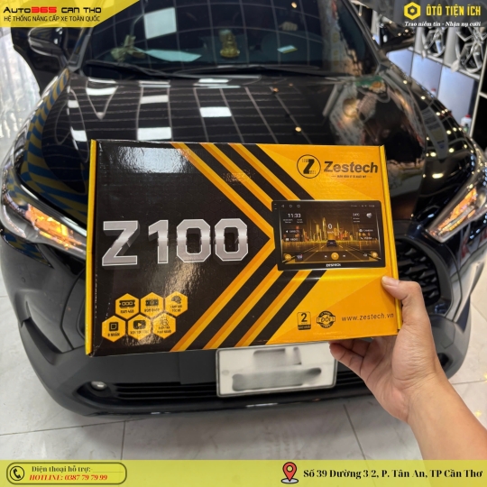 NÂNG CẤP MÀN ANDROID ZESTECH Z100 CHO TOYOTA CROSS 
